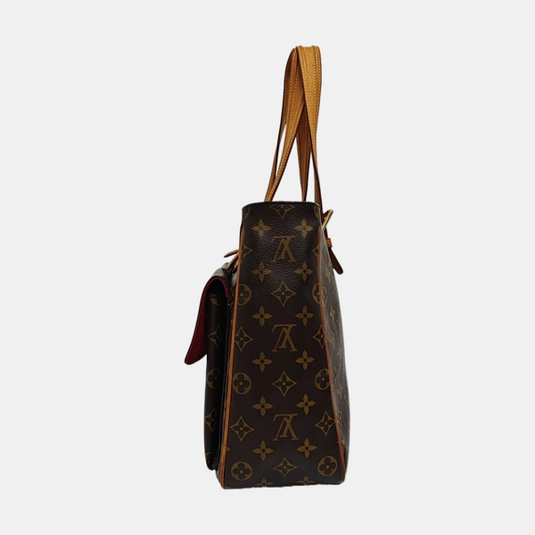 MULTIPLE Monogram Coated Canvas Brown