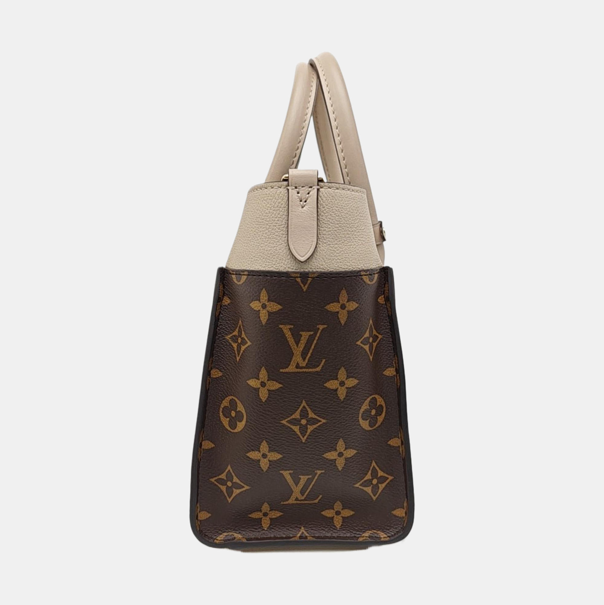 ON MY SIDE PM Monogram Coated Canvas Beige