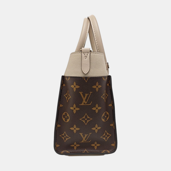ON MY SIDE PM Monogram Coated Canvas Beige