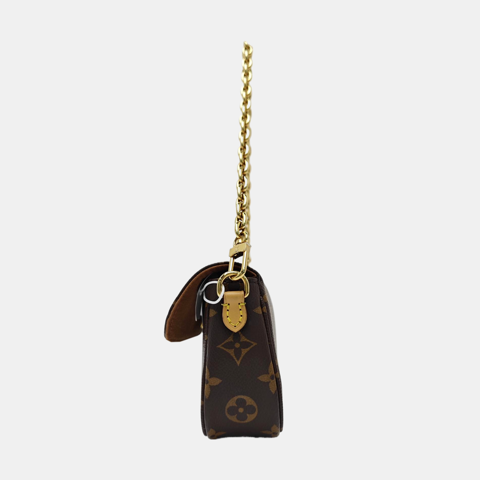 IVY Monogram Coated Canvas Brown