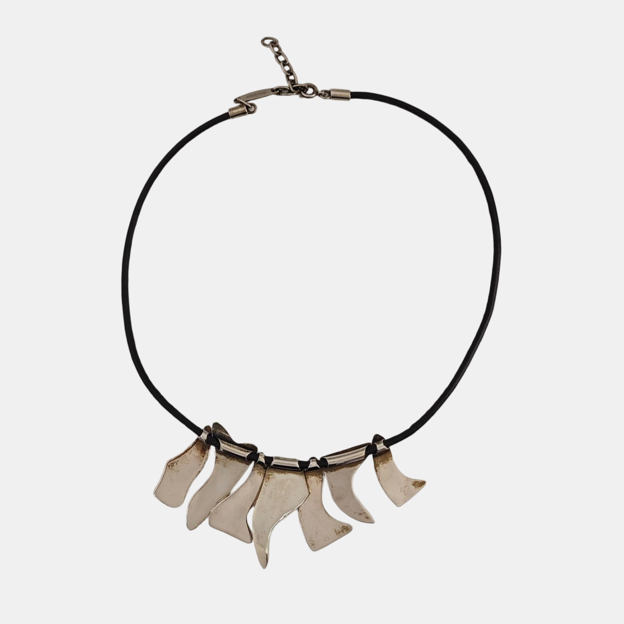 Leather Black Necklace