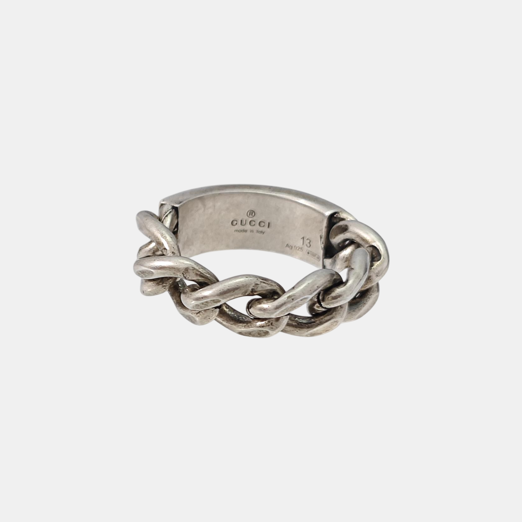 925 Sterling Silver Ring HK 13