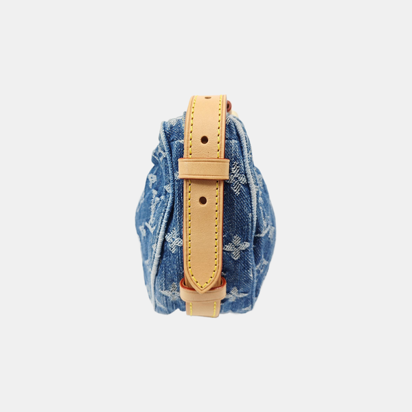 CROISSANT PM Monogram Canvas Blue