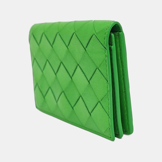 Calfskin Wallet Green