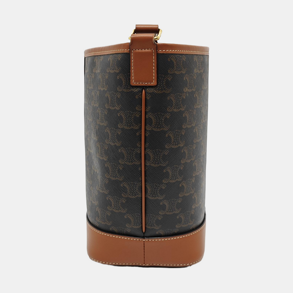 TRIOMPHE CANVAS Small Coated Canvas Brown