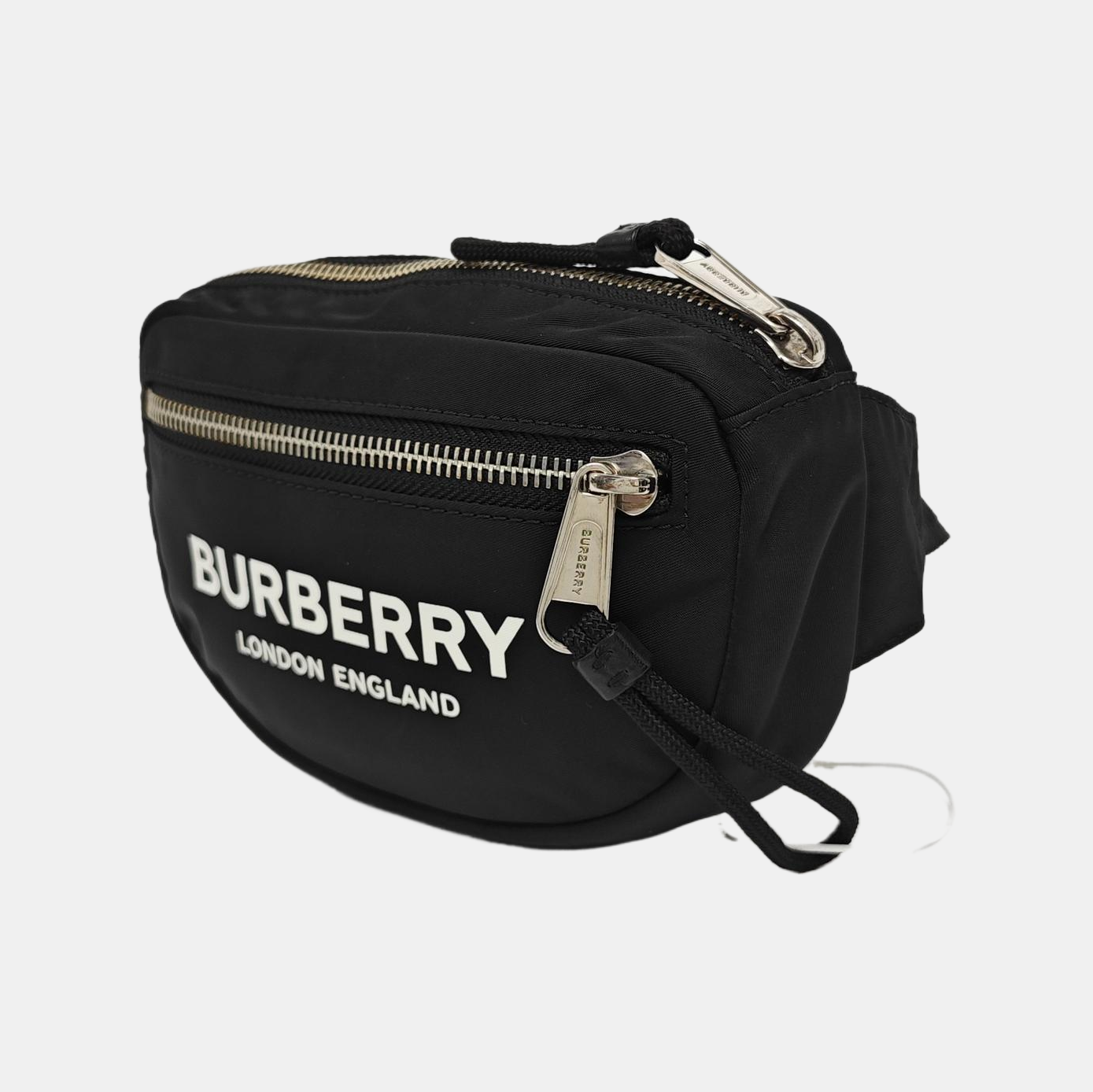 Nylon Belt Bag Small Black