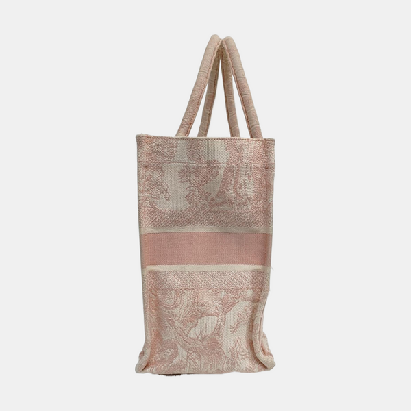 Book Tote Medium Canvas Pink