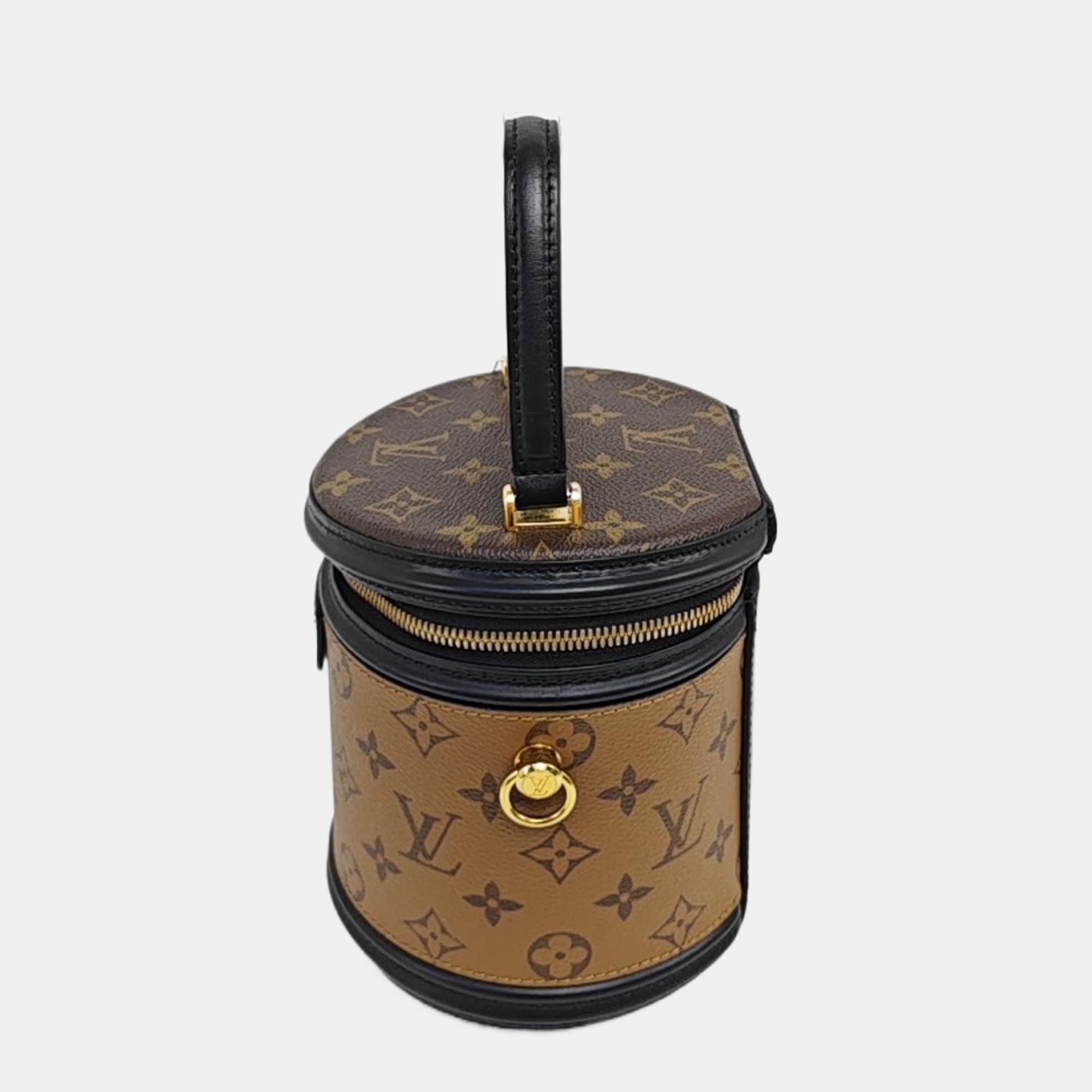 CANNES PM Monogram Coated Canvas Brown