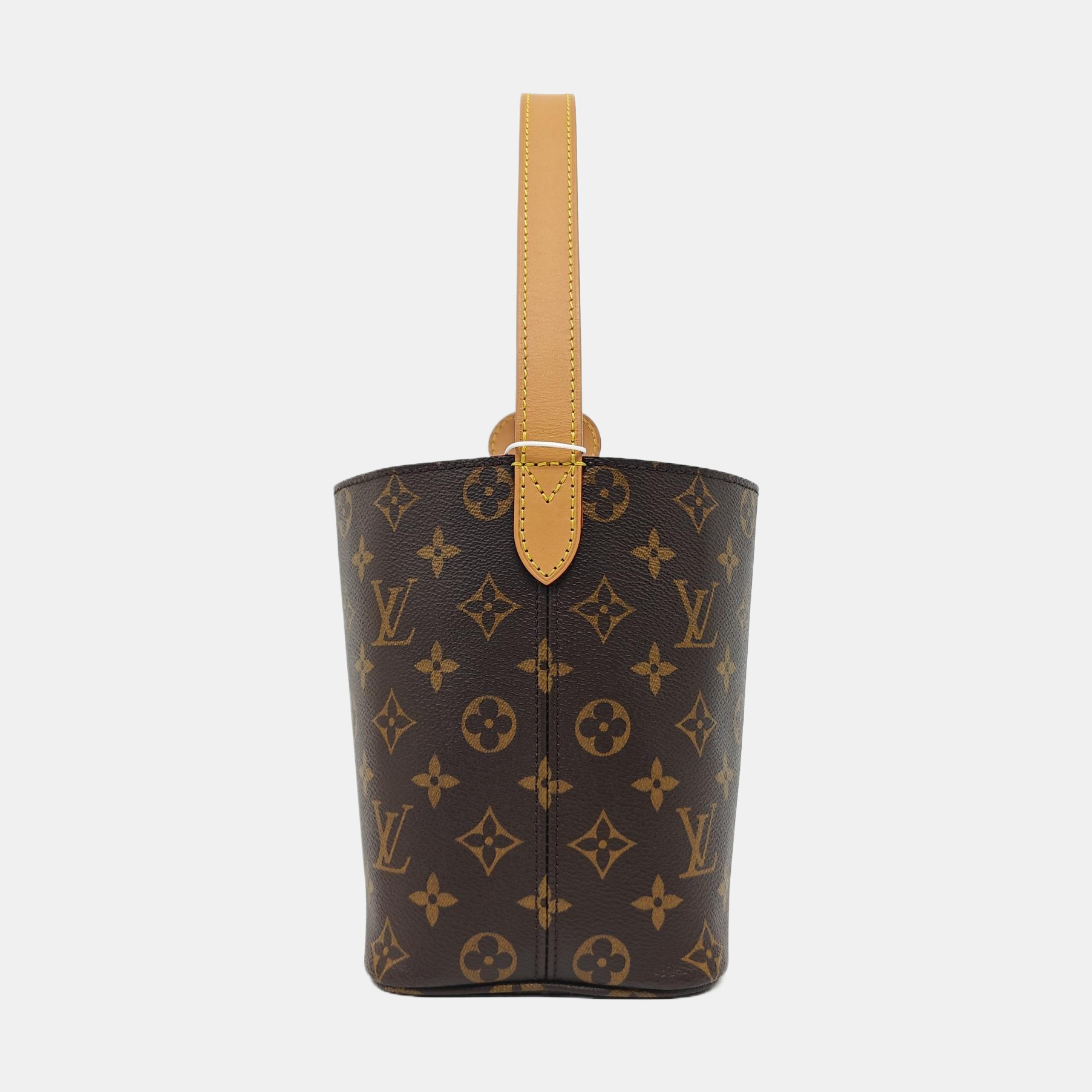 ALL IN Monogram Coated Canvas Brown