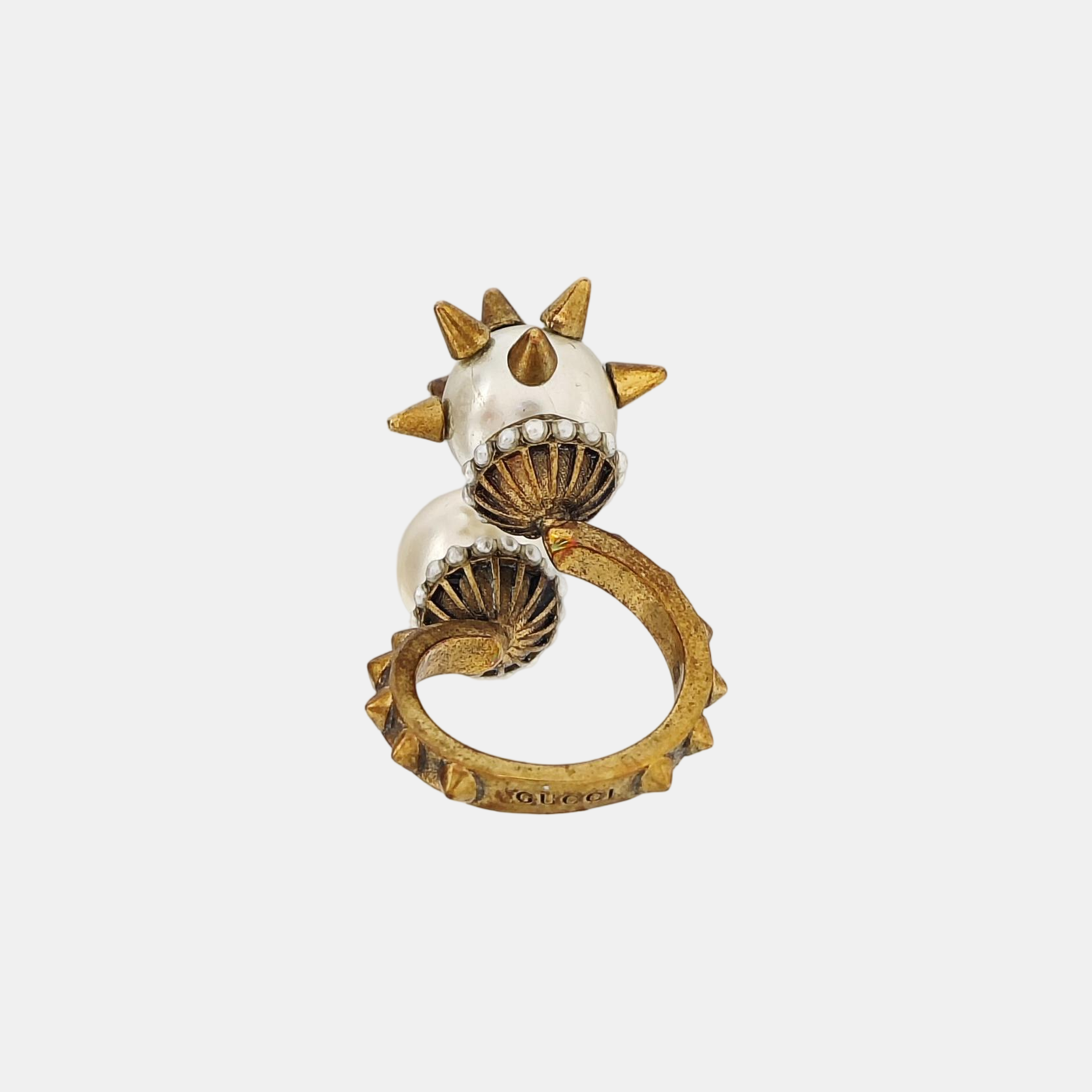 Brass Gold Ring HK 10