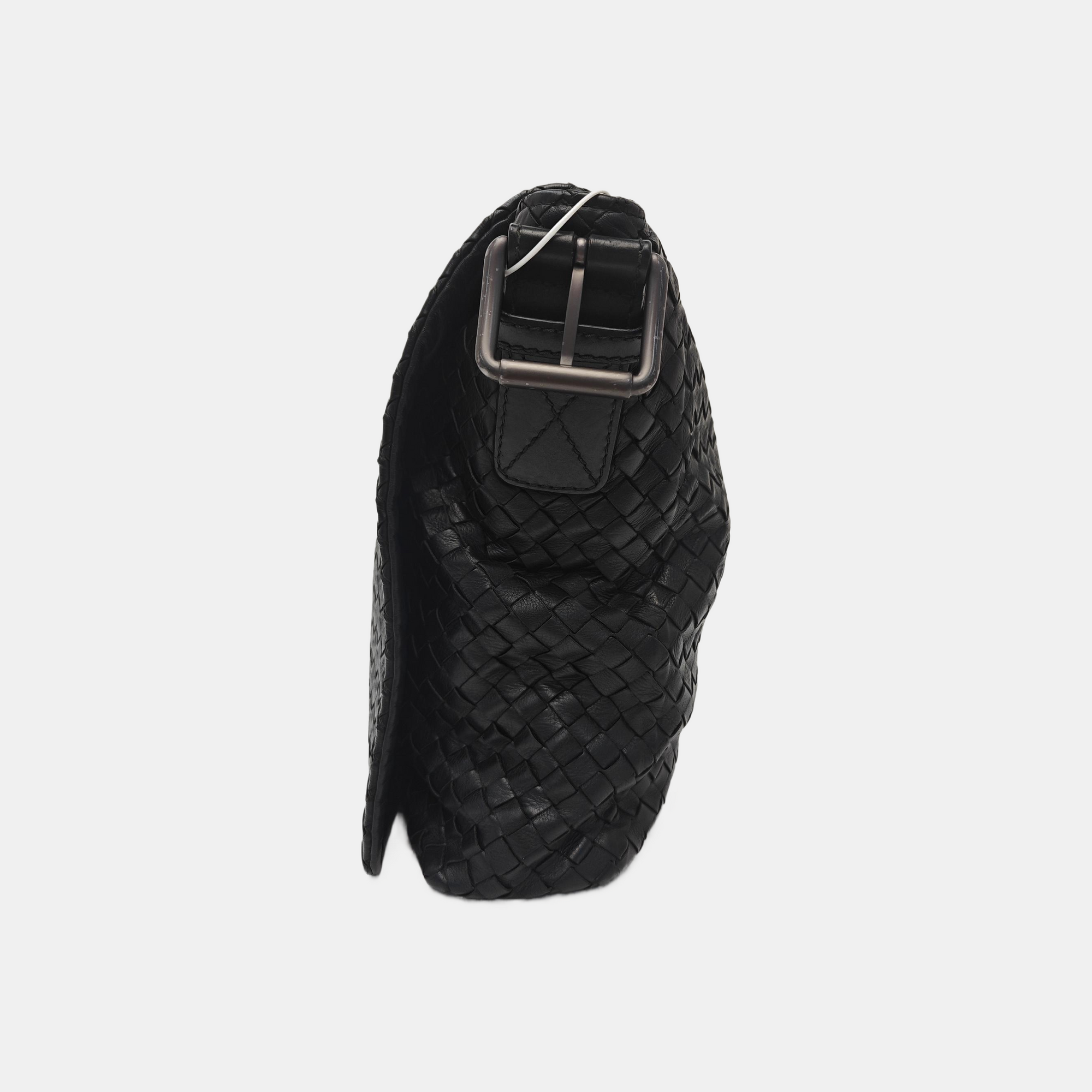 Calfskin Shoulder Bag Black
