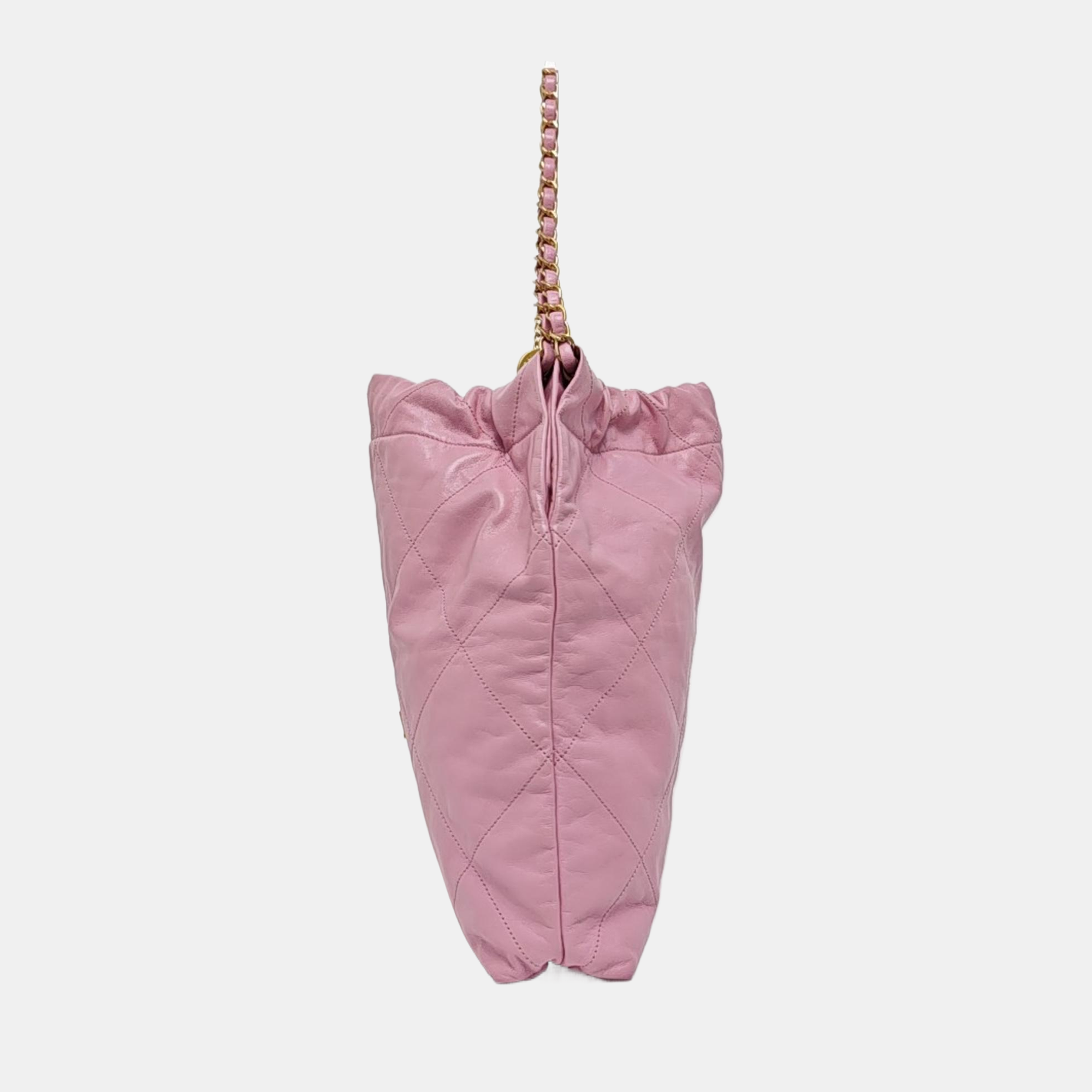 CHANEL 22 Medium Quilted Calfskin Pink