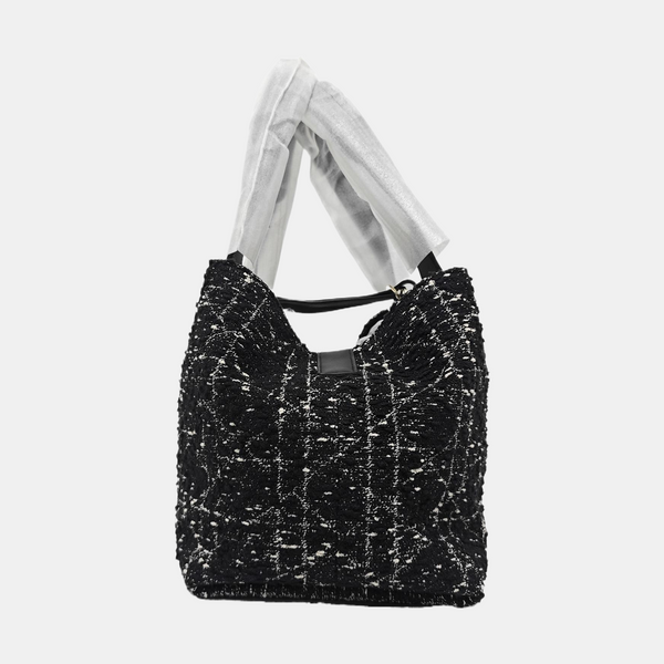 Toujours Medium Cannage Fabric Black