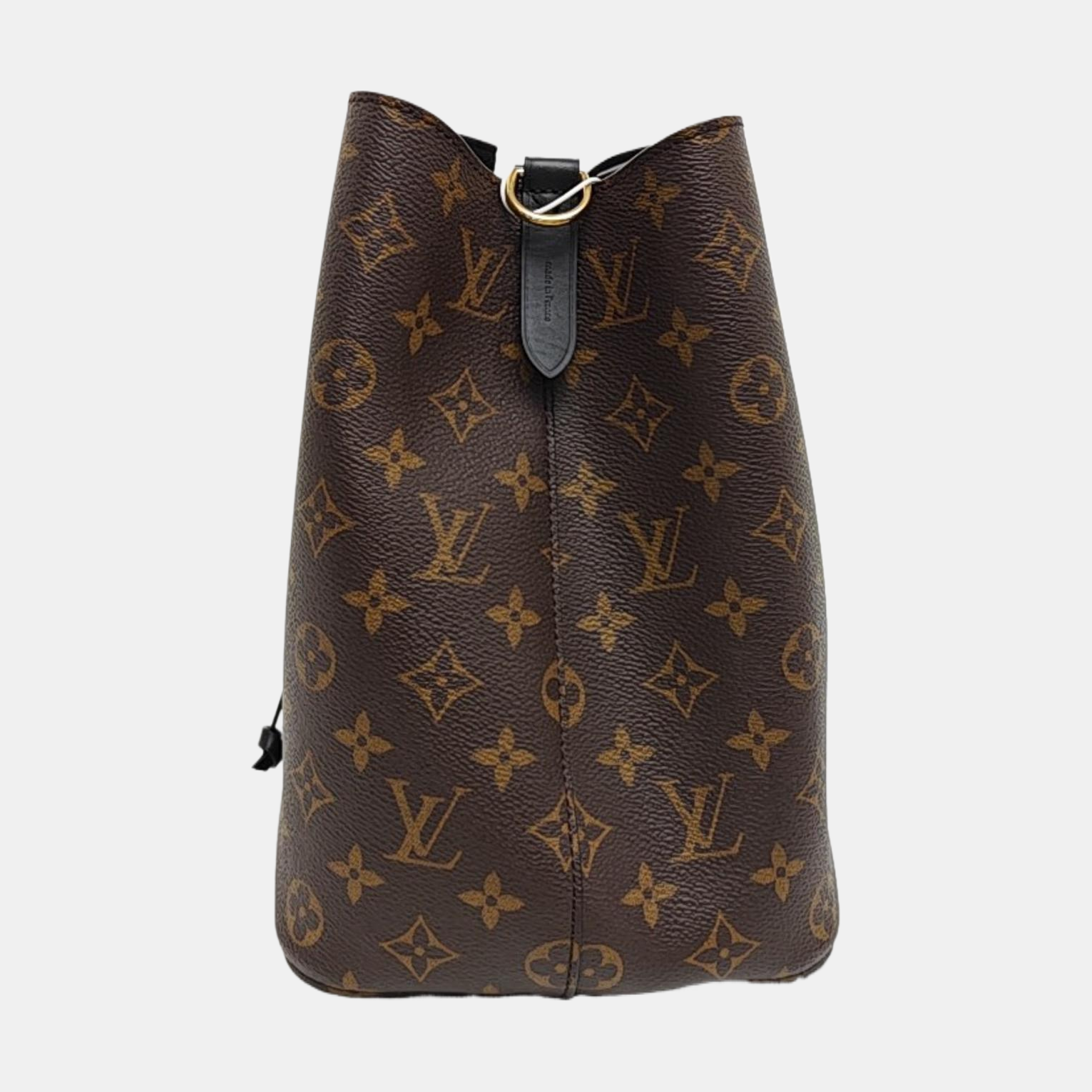 NÉONOÉ MM Monogram Coated Canvas Brown