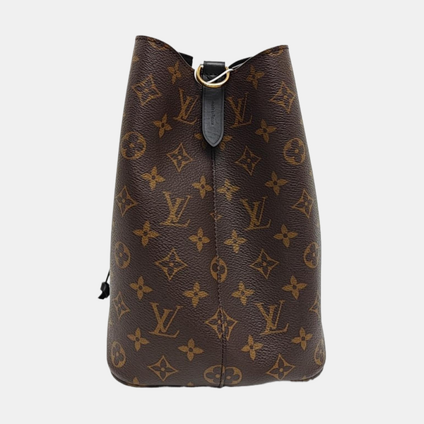 NÉONOÉ MM Monogram Coated Canvas Brown