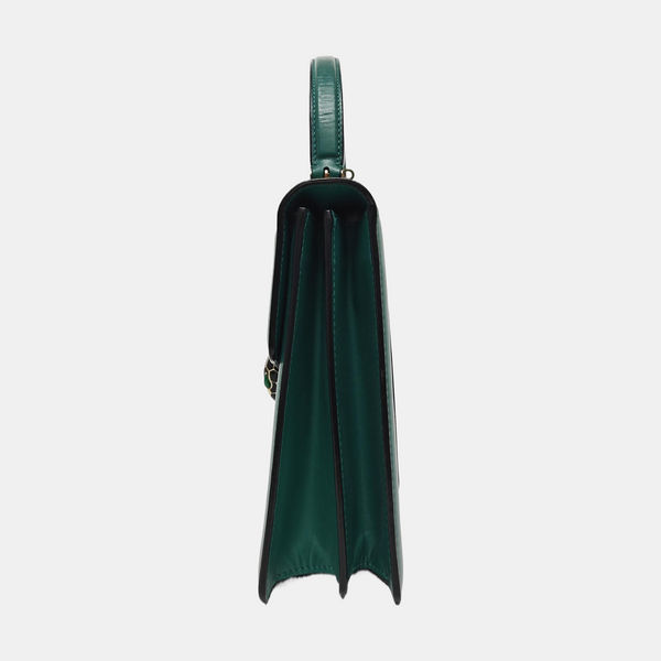 SERPENTI FOREVER Medium Calfskin Green