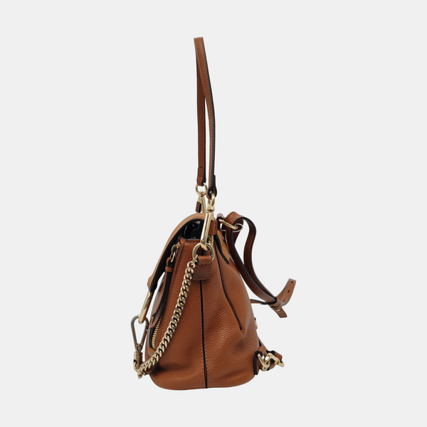 Faye Mini Calfskin Brown