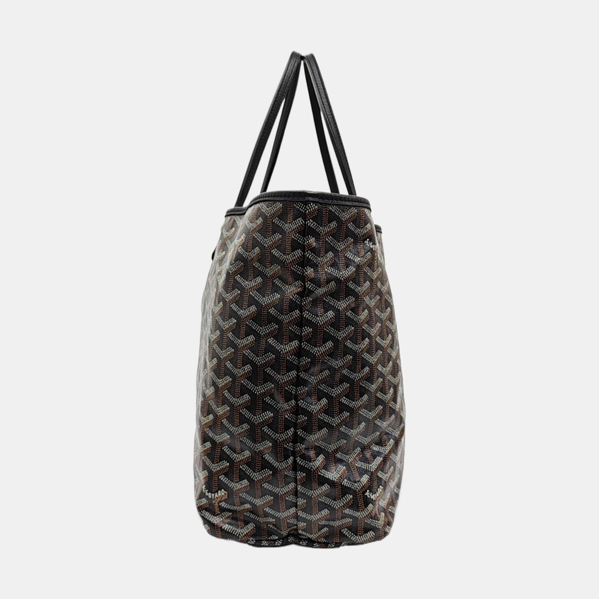 Saint Louis PM Coated Canvas Black