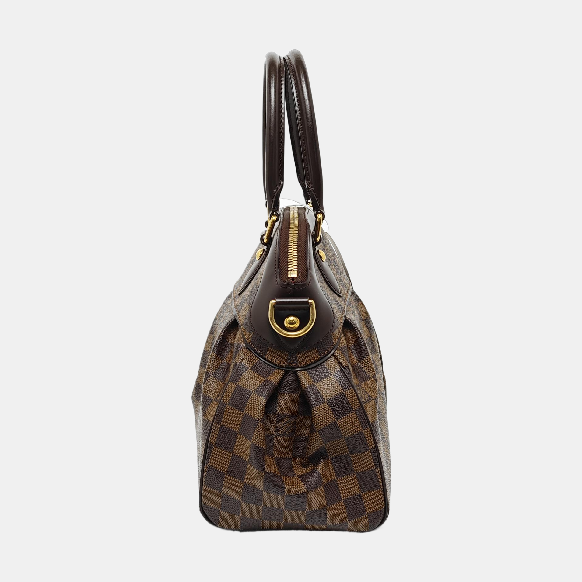 TREVI PM Damier Ebene Coated Canvas Brown