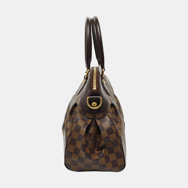 TREVI PM Damier Ebene Coated Canvas Brown