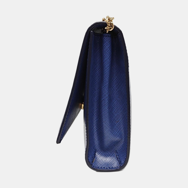 Ginny Small Calfskin Blue