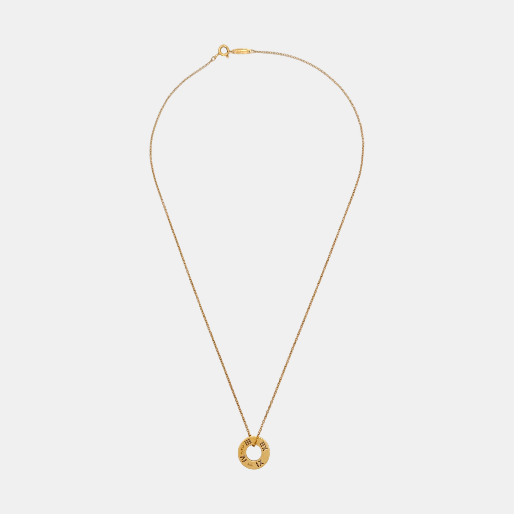 Atlas 18k Rose Gold Necklace
