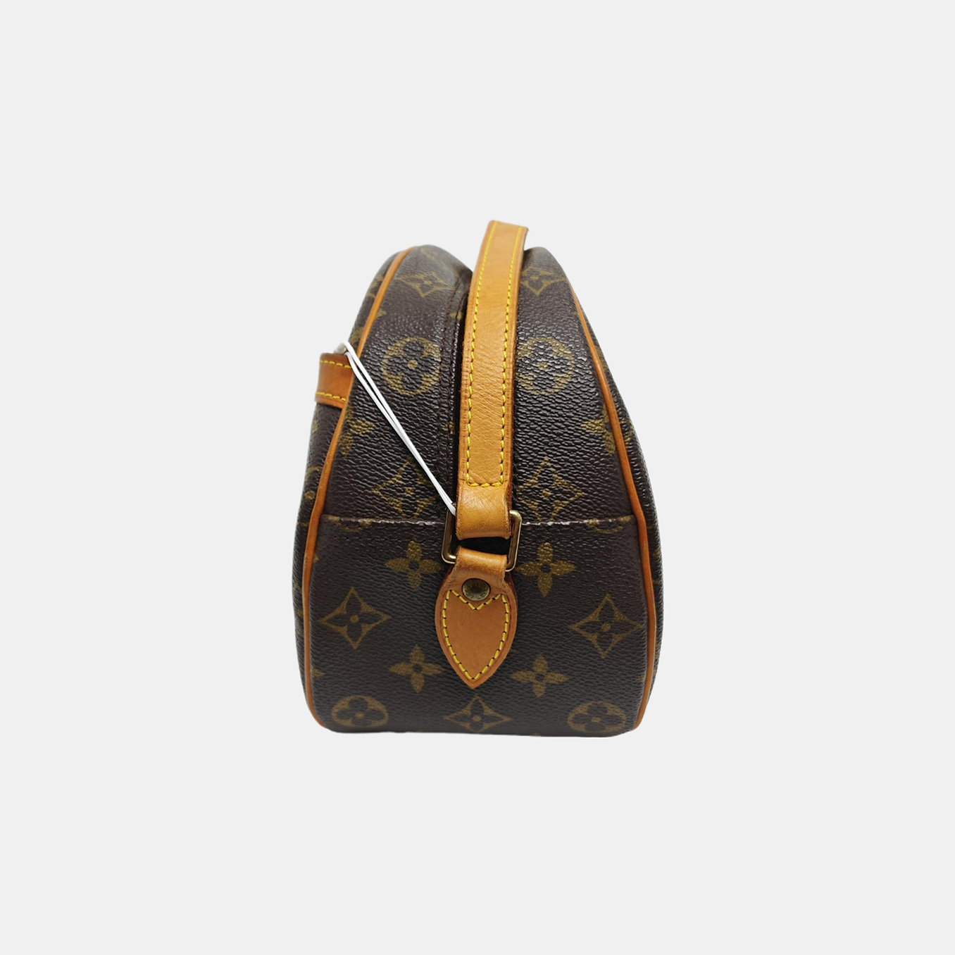 BLOIS PM Monogram Coated Canvas Brown