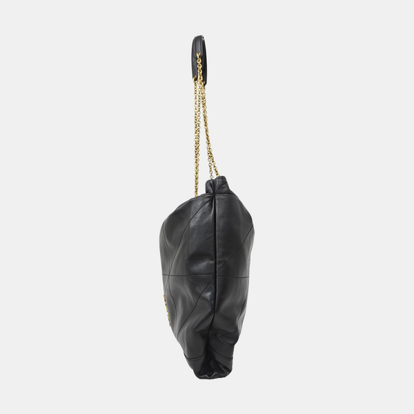 JAMIE POCHON Lambskin Black