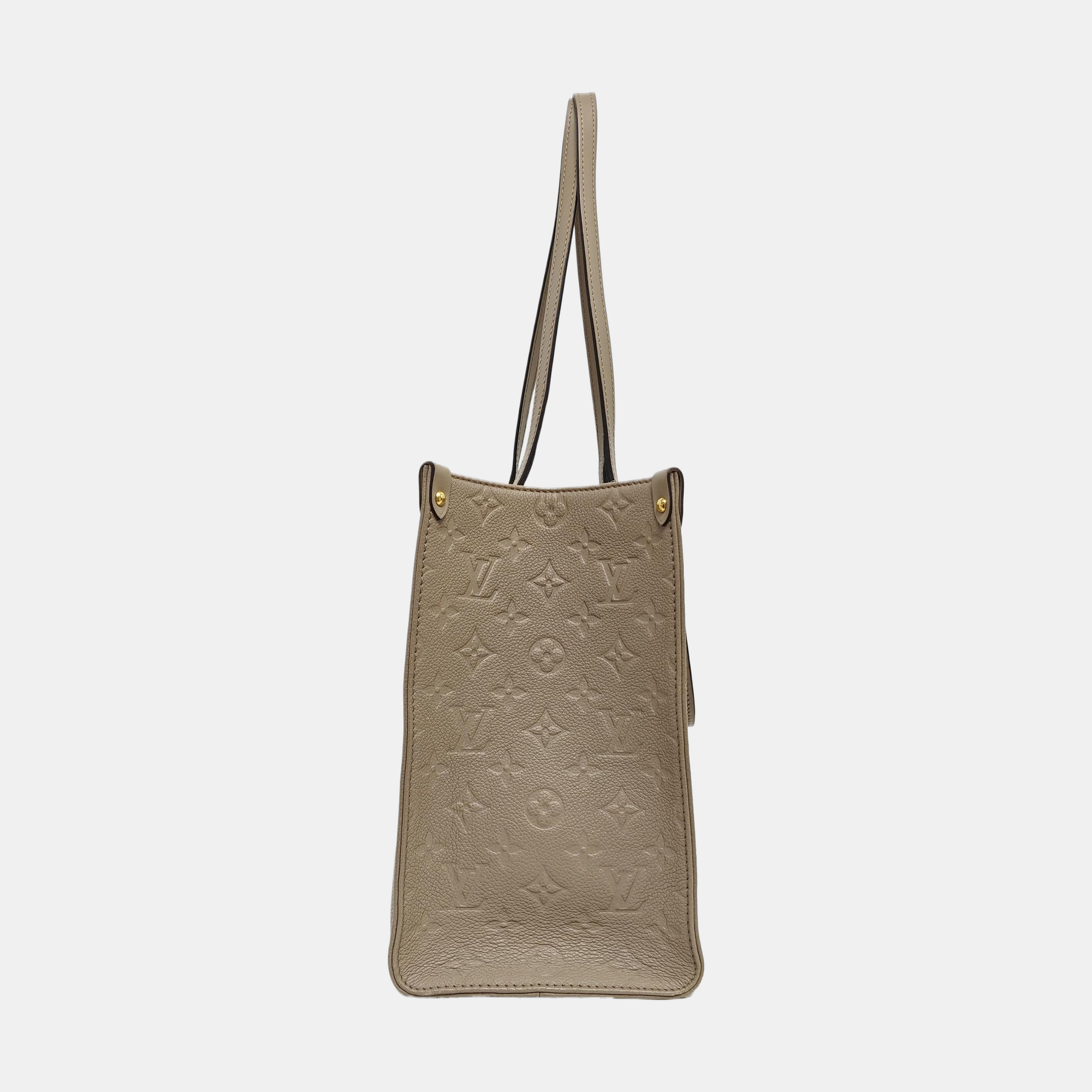 ONTHEGO MM Monogram Calfskin Gray