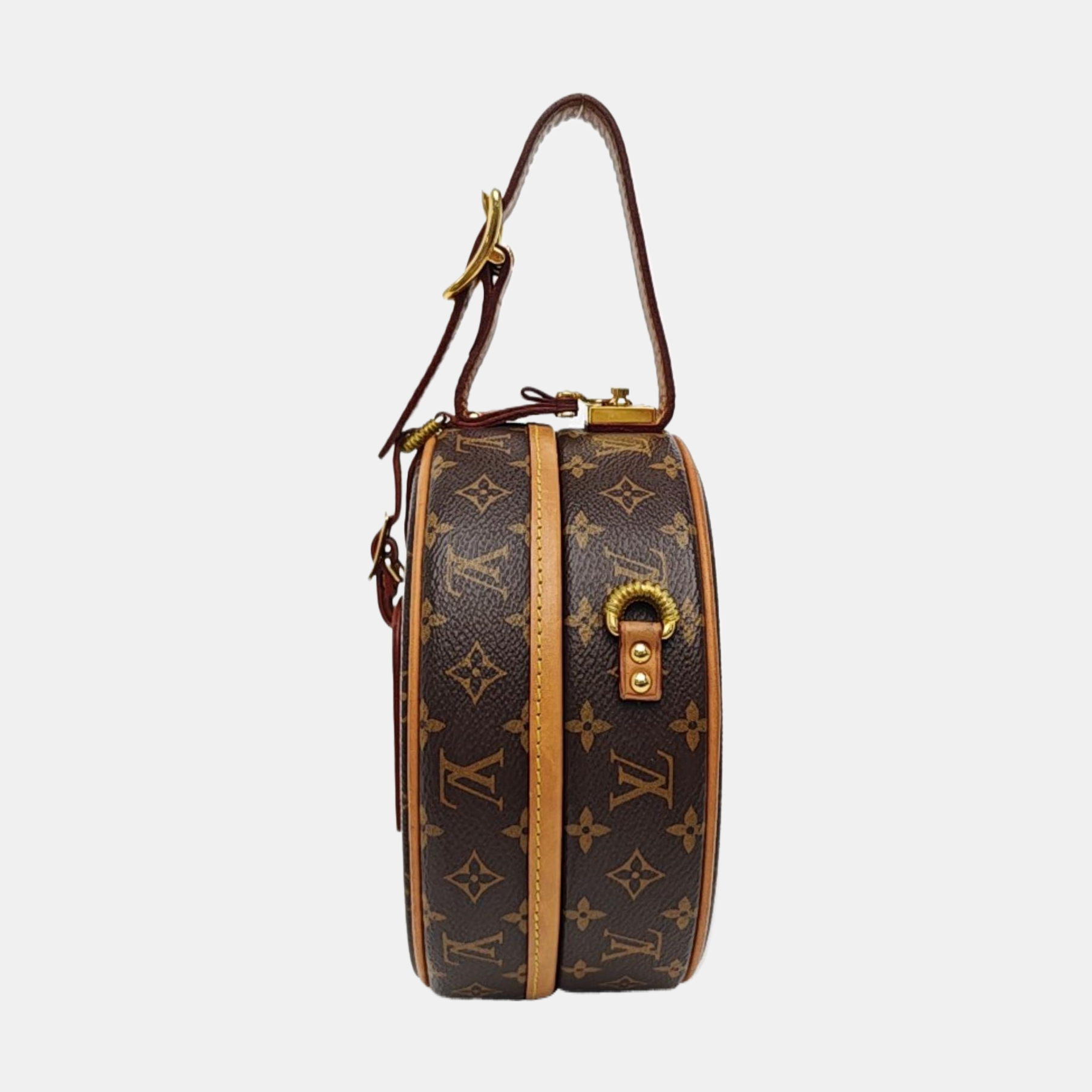 BOITE CHAPEAU PM Monogram Coated Canvas Brown