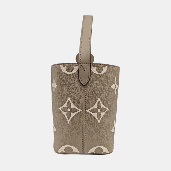 ALL IN BB Monogram Calfskin Gray