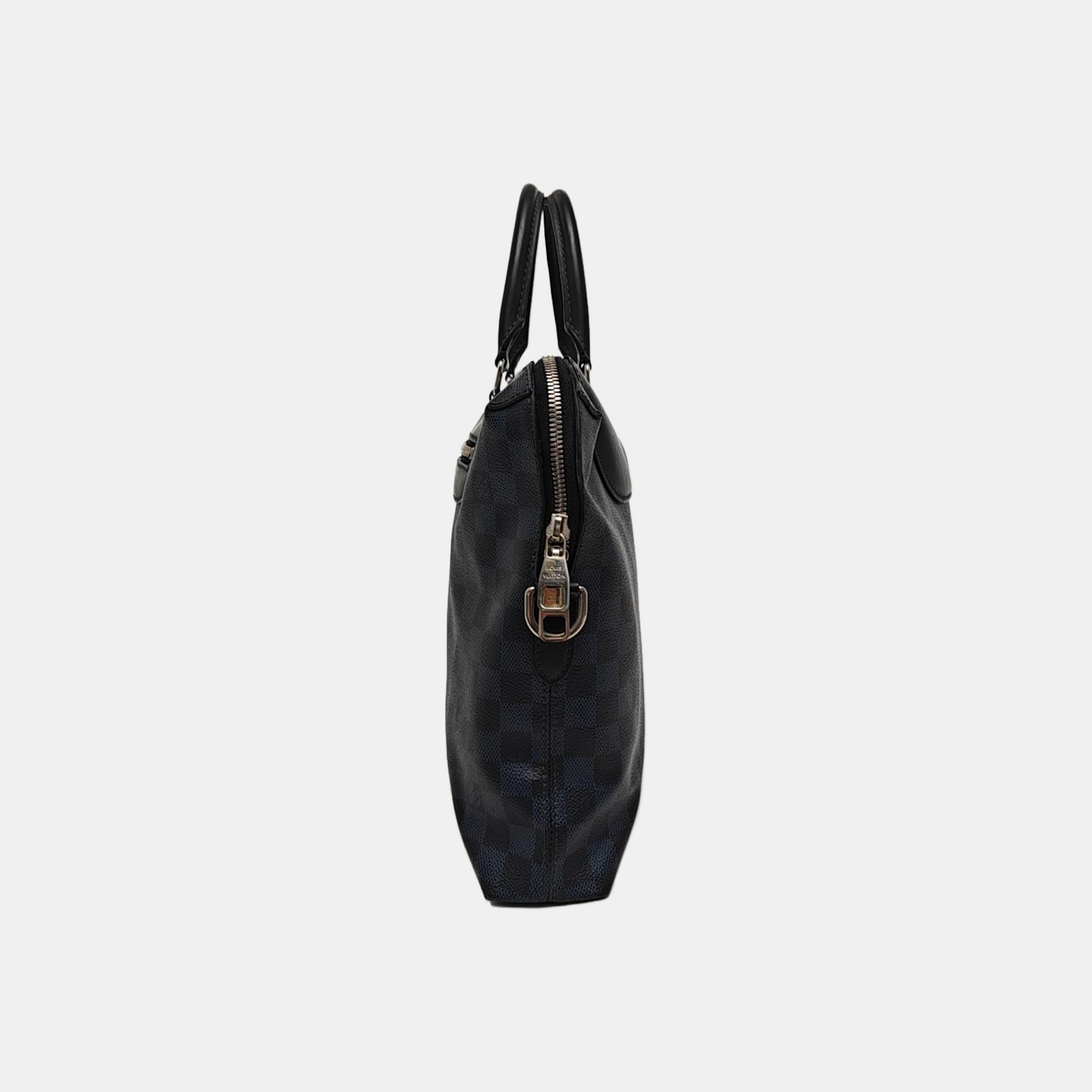 PORTE-DOCUMENTS Damier Coated Canvas Blue