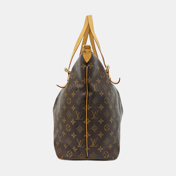 PALERMO GM Monogram Coated Canvas Brown