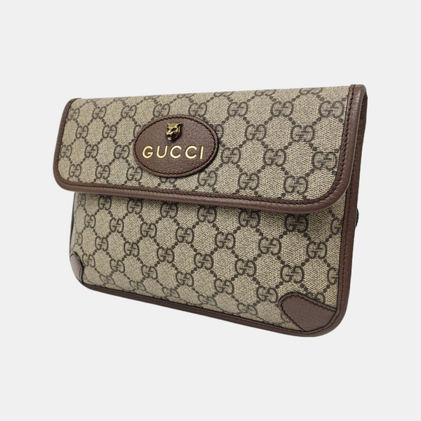 Neo Vintage Monogram Coated Canvas Beige