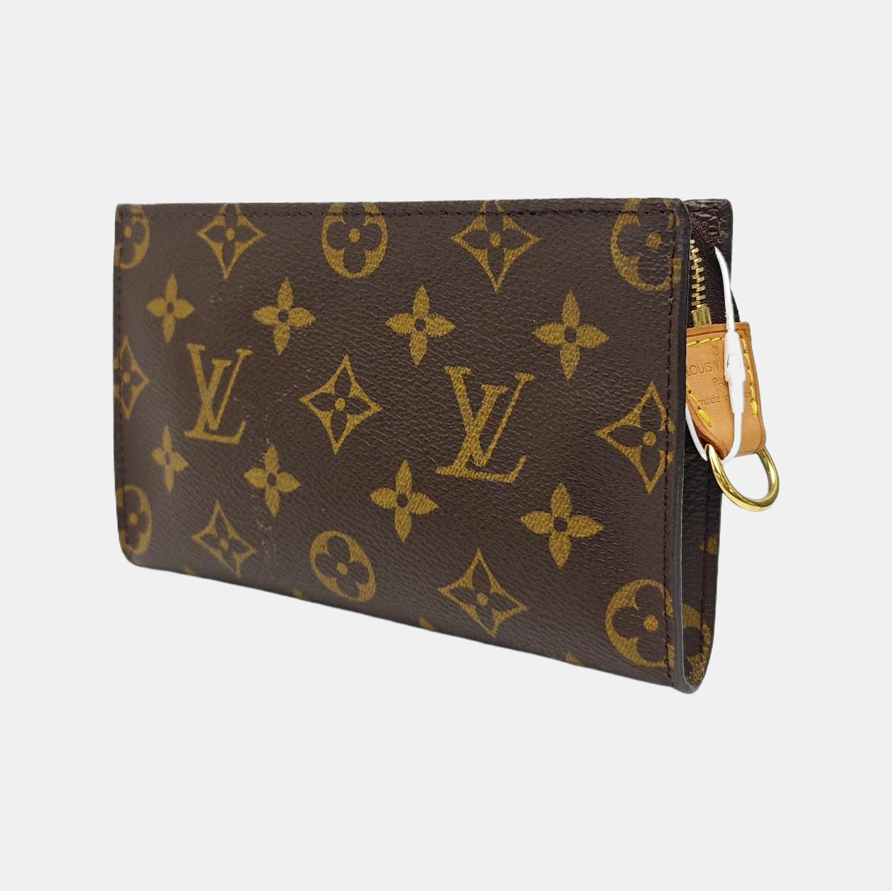 BUCKET Monogram Coated Canvas Brown
