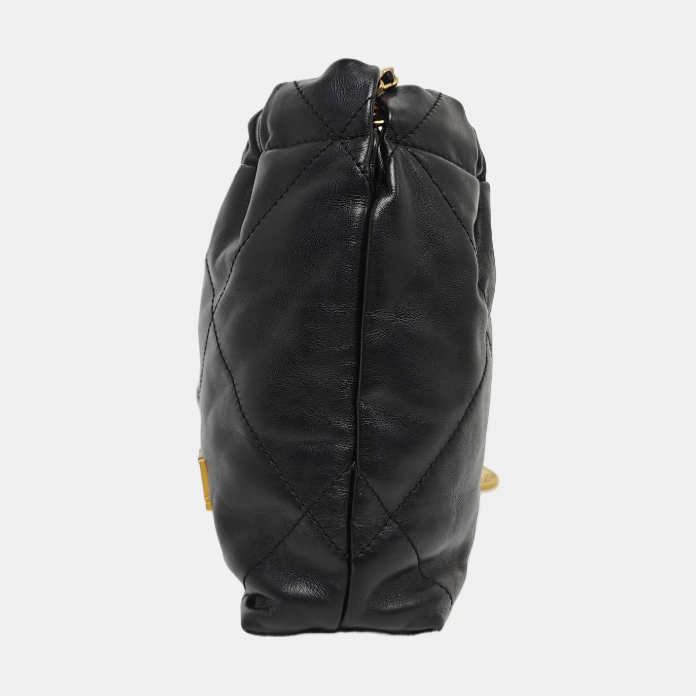 CHANEL 22 Mini Quilted Calfskin Black