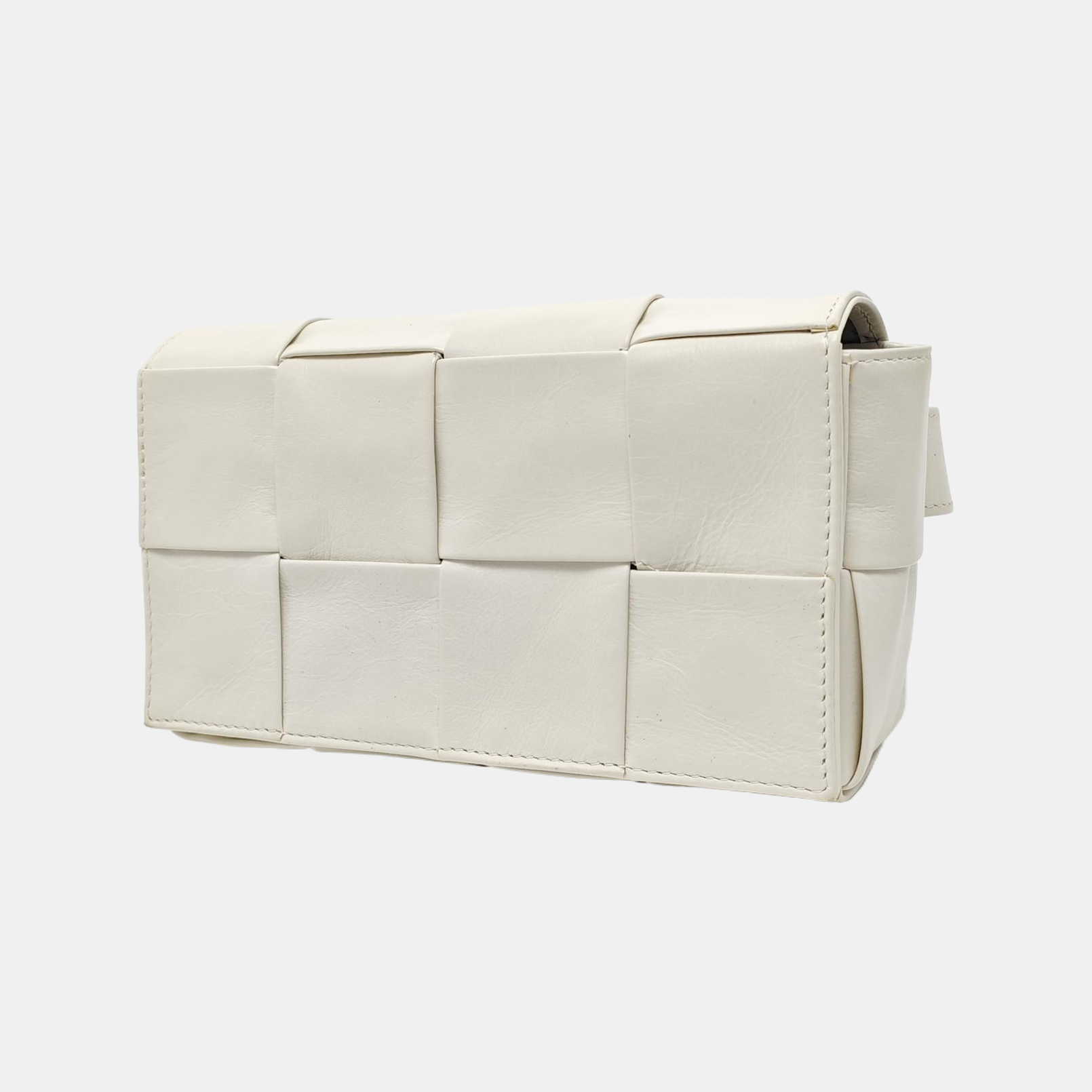Cassette Small Calfskin White