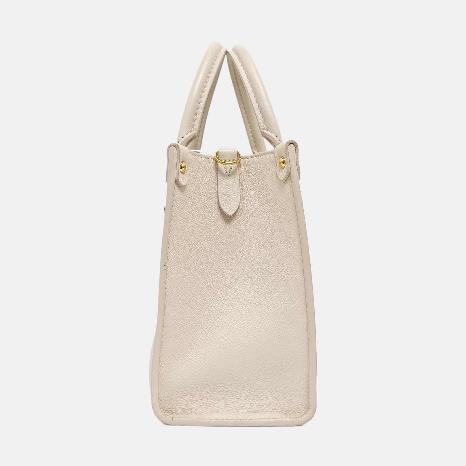 LOCK &amp; GO Calfskin White