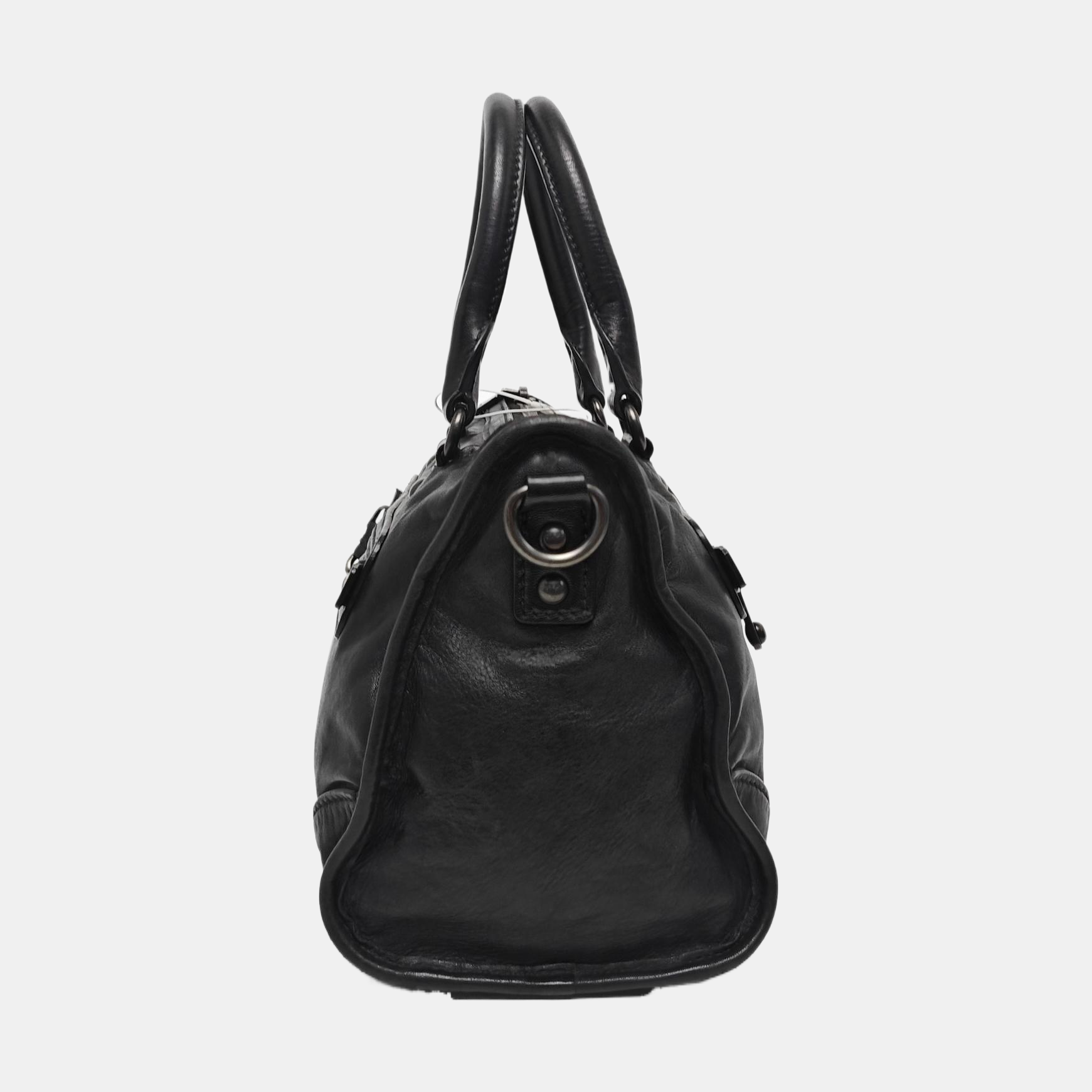 Calfskin Shoulder Bag Black