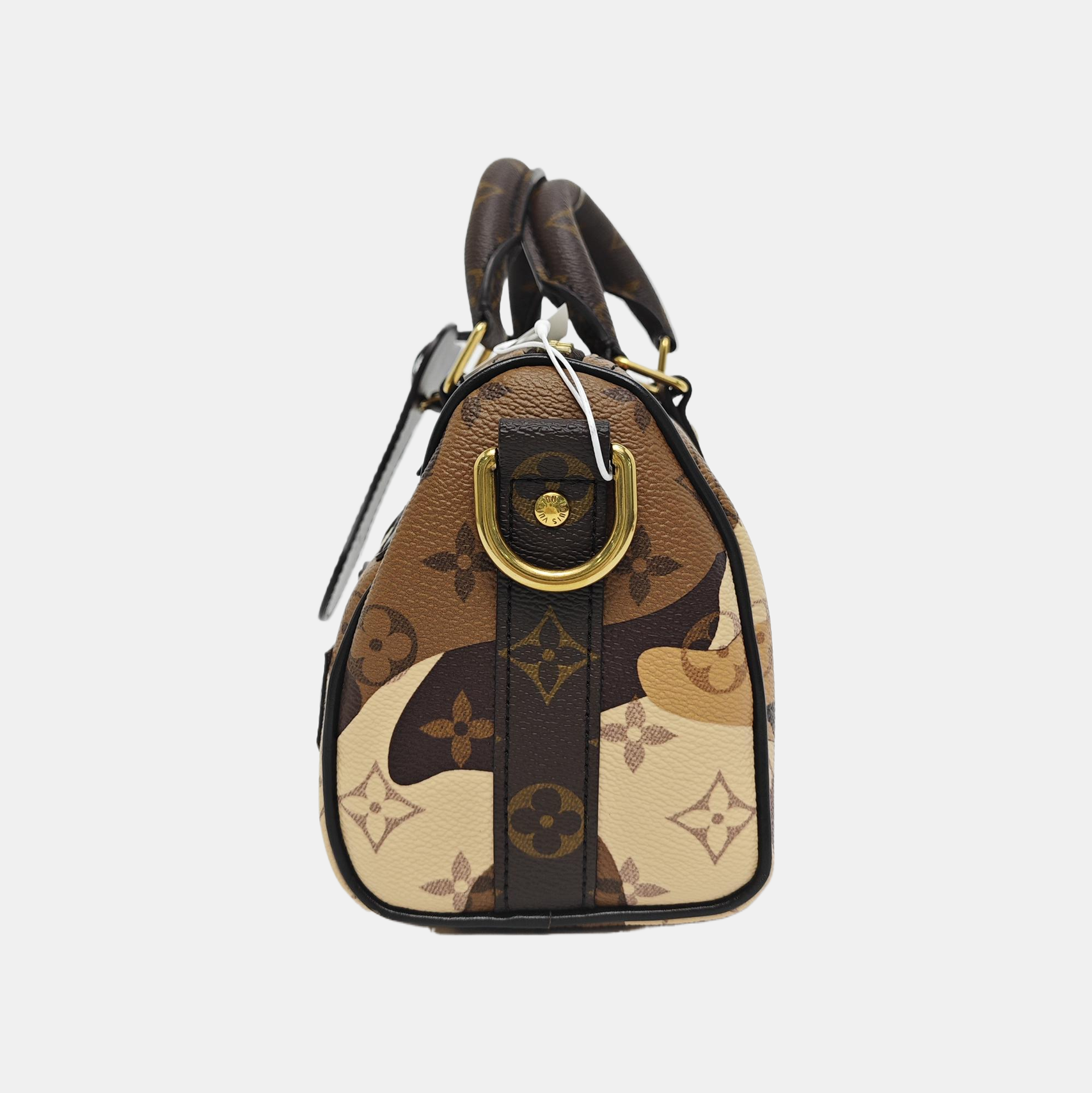 Monogram Coated Canvas Brown