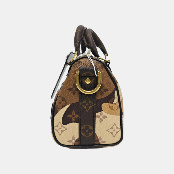 Monogram Coated Canvas Brown