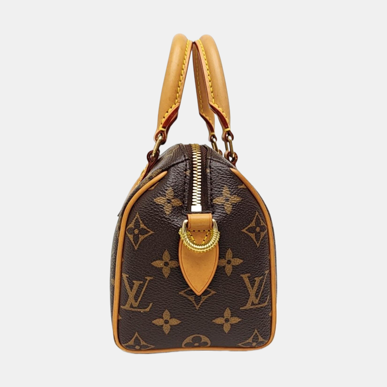 SPEEDY 20 Monogram Coated Canvas Brown