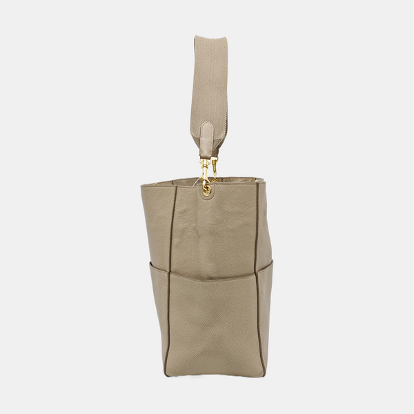 SANGLE Piel de ternera Beige