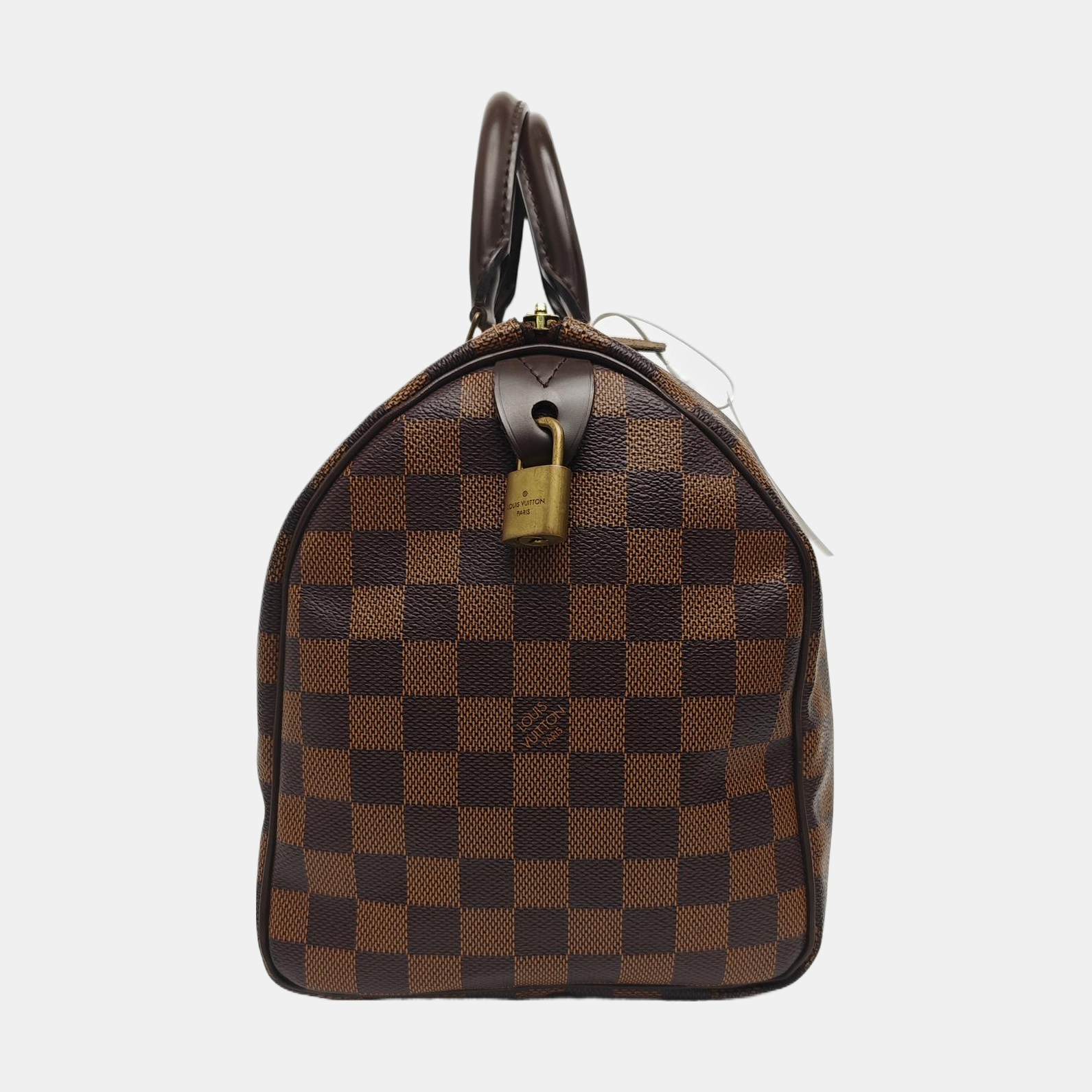 SPEEDY 30 Damier Ebene Coated Canvas Brown