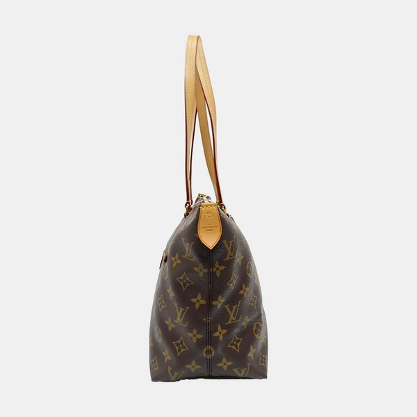 IENA PM Monogram Coated Canvas Brown