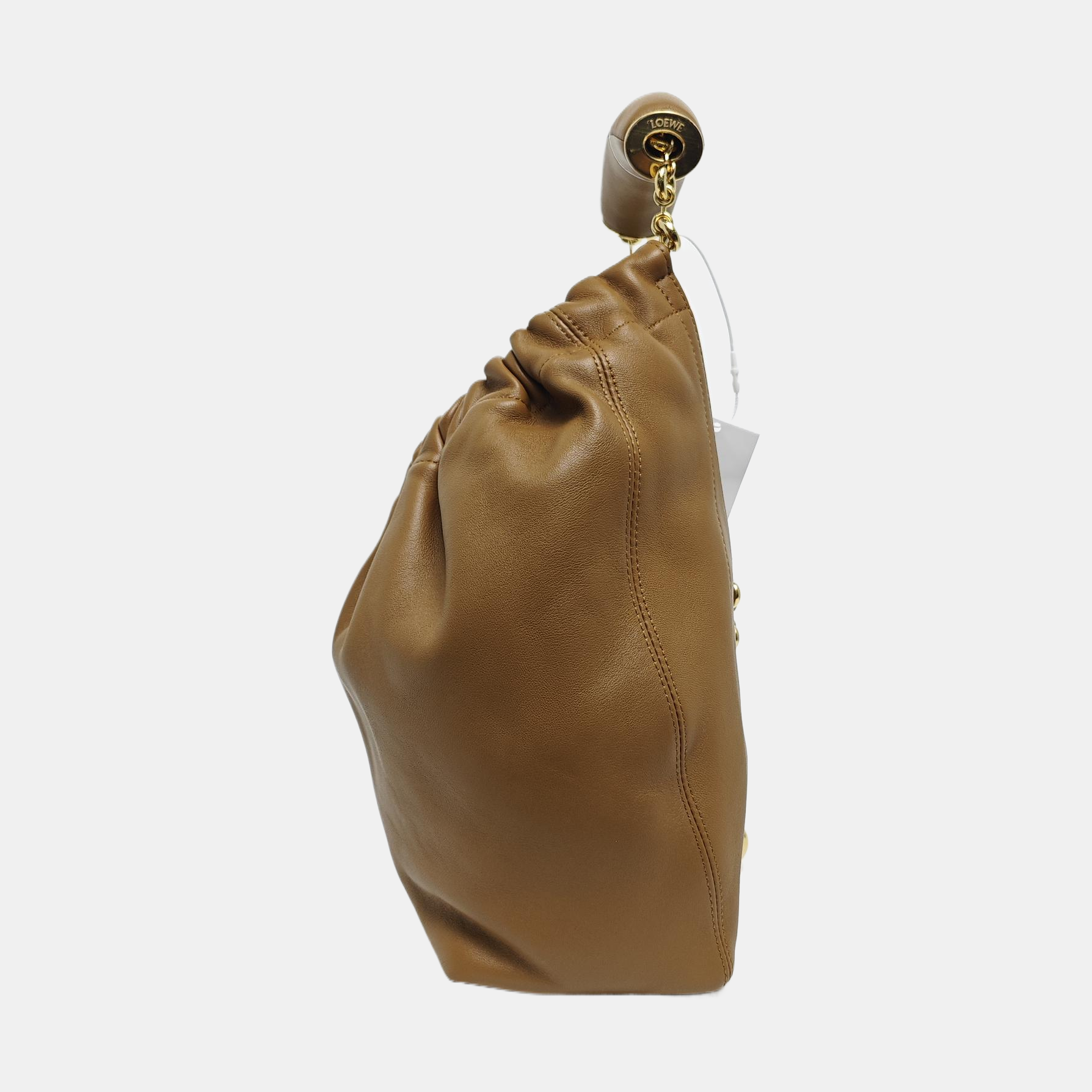 Squeeze Lambskin Brown