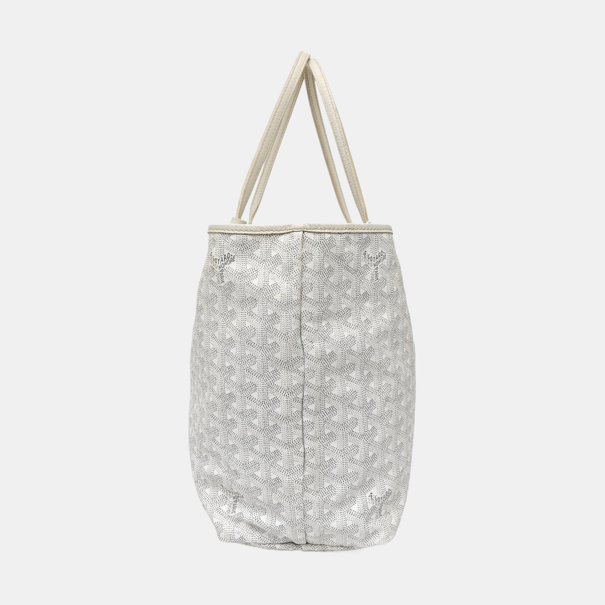 Saint Louis PM Coated Canvas White