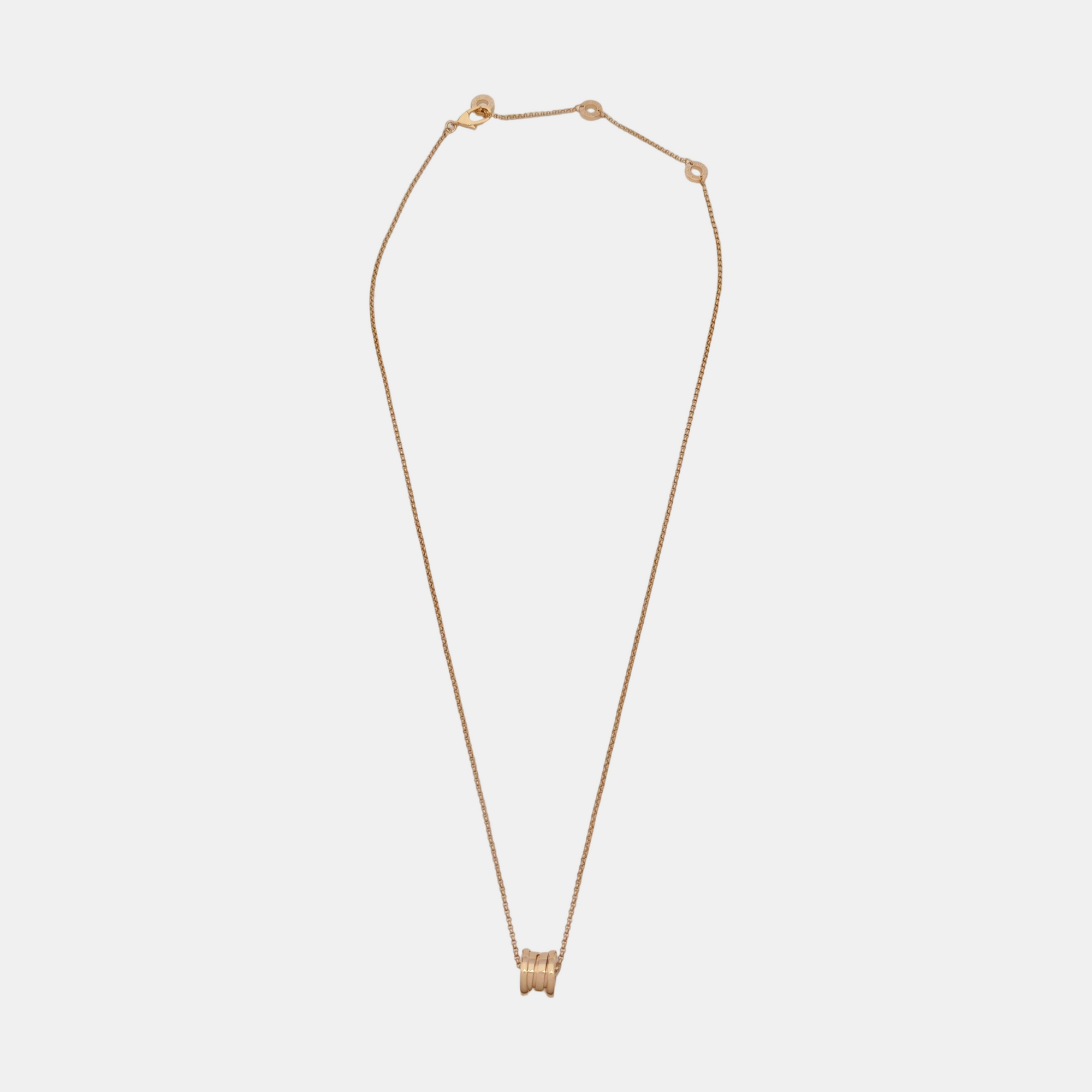 B.ZERO1 18k Rose Gold Necklace
