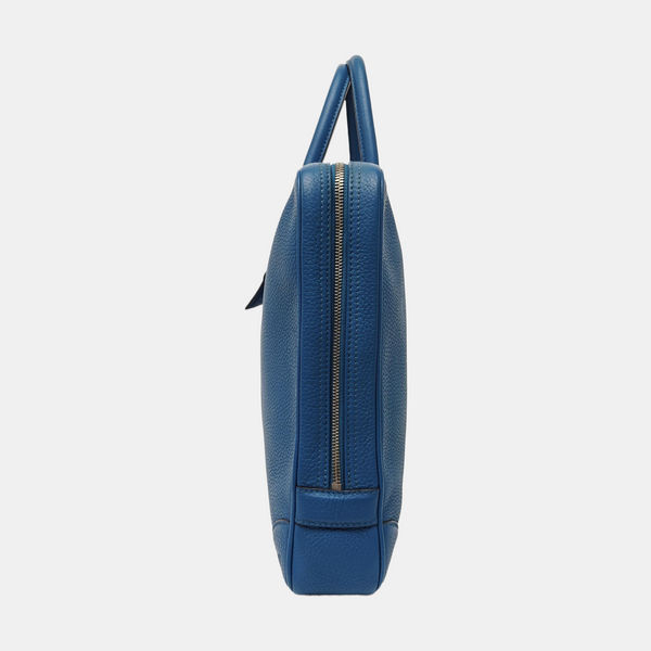 PORTE-DOCUMENTS Calfskin Blue