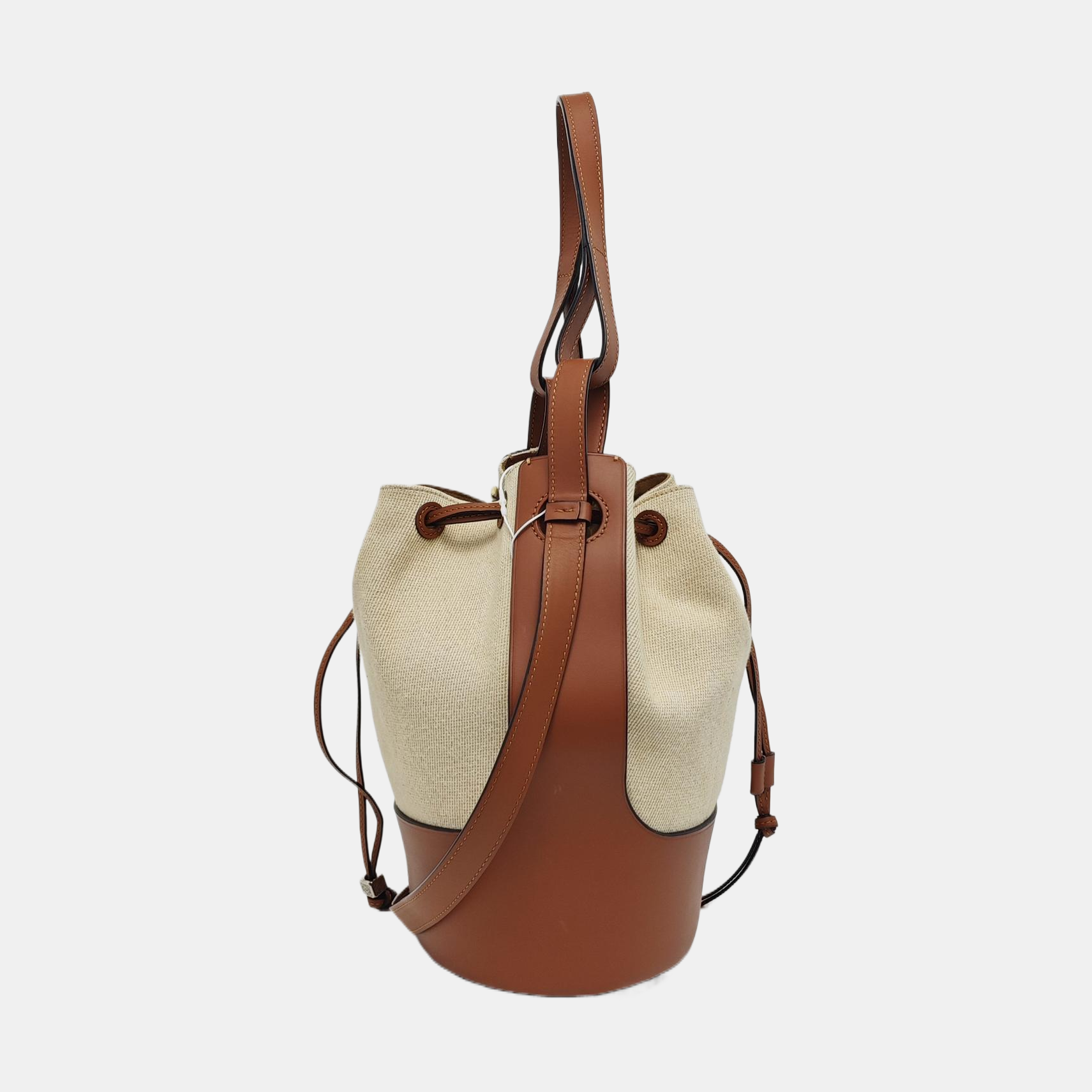 Authenticated pre-owned  Balloon Canvas Brown - Shoulder Bag at Looply